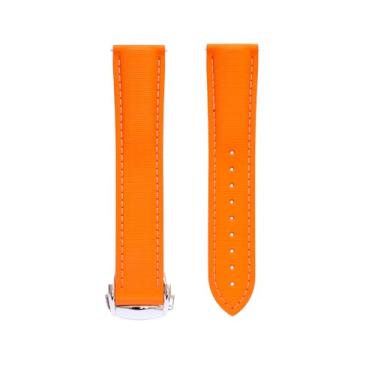 Imagem de Pulseiras de relógio com textura de lona de borracha fluoro para relógios Omega Speedmaster, pulseira de reposição texturizada de 20 mm, 21 mm, 22 mm, para Omega com fecho de distribuição, pulseira