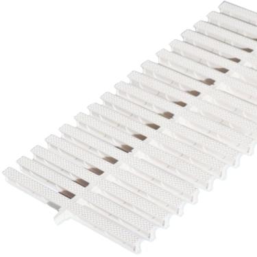 Imagem de Grade de drenagem de piscina resistente a UV - Capa de drenagem de canal flexível para calçadas, pátios e decks de piscina - 30 x 100 cm (11,8 x 49,7 polegadas) - 1 peça de filtro de proteção de calha