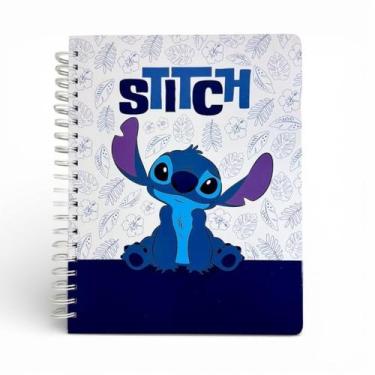 Imagem de Caderno Universitário Stitch 1 Matéria Capa Dura 80 Folhas - Marca