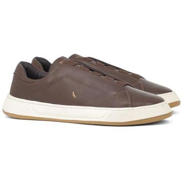 Imagem de Tênis Masculino Reserva Croma Suede Casual Couro Cadarço Elástico Conf
