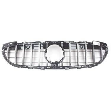 Imagem de FINMOKAL Grelha de pára-choques dianteiro estilo GT para Mercedes Benz W206 C Classe C300 2021-2022