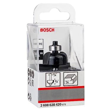 Imagem de Bosch Fresa Borda Meia Cana Rol 1x12,7xr6,35xh1/4 Cinza