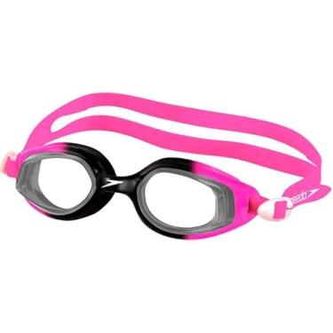 Imagem de Óculos Natação Speedo Smart Antiembaçante Proteção UV (rosa/cristal)