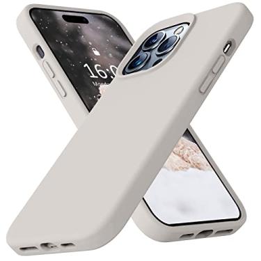 Imagem de Ktele Capa compatível com iPhone 14 Pro Max, capa de silicone líquido de grau AB, [quatro cantos 50 minúsculos airbags à prova de choque] [forro de microfibra macio antiarranhões] Capa de proteção