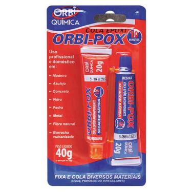 Imagem de Cola Líquida Orbipox Epoxi Multiuso 40g - Orbi Química
