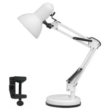 Imagem de Luminaria pixar Mesa Articulada Escritorio regulavel Leitura Base meta