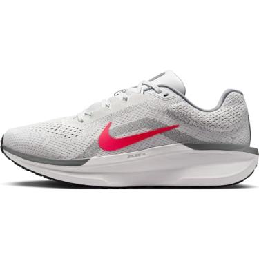 Imagem de Nike Tênis masculino AIR WINFLO 11 com cadarço, PHOTON PUST/FIRE RED-FUMA GREY-LT FUMA, 39 BR