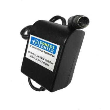 Imagem de Fonte Ac 18,5V Pseu3 Behringer Mx602A Ub502 Ub802 Ub1002 Xen - Conect 