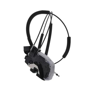 Imagem de Motoforti Motor de atuador de fechadura de porta elétrica do lado do passageiro dianteiro direito de substituição com cabo para Nissan Sentra 2007-2012 Substituir nº 805003BA0A preto de longa duração