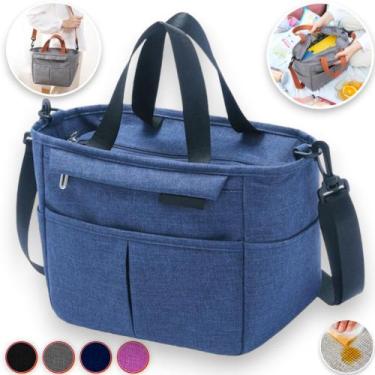 Imagem de Bolsa Térmica Com Alça Feminina Trabalho Academia Lancheira Vários Bol