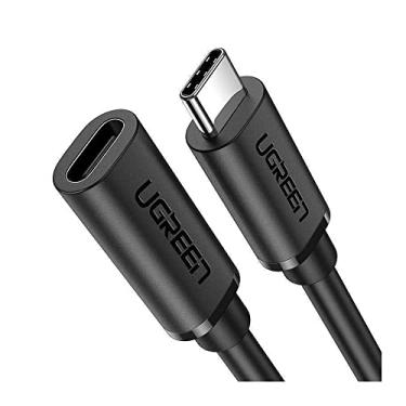 Imagem de Cabo de Extensão Usb-C Macho para Usb-C Fêmea 1 Metro Suporte Vídeo 4k Velocidade Transferência de Dados de 10 Gbps Compatível com MacBook iPad Pro Galaxy Pixel/No Brasil