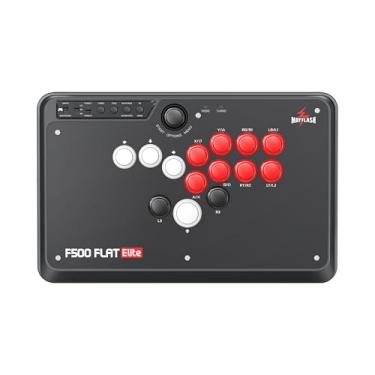Imagem de MAYFLASH F500 FLAT Elite Fight Stick All Button Arcade Leverless Controller with Sanwa OBSF buttons for PS4, PC, Xbox Series S/X, Switch/Switch 2, Steam Deck, macOS, Android, Raspberry Pi and more