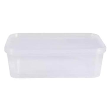 Imagem de Pote Retangular 500ml com Lacre/Lacre Facilitador Abertura da Tampa - Prafesta (20)