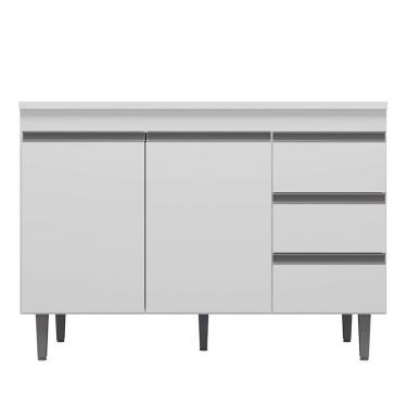 Imagem de Balcão de Pia Andréia 100 cm Branco – ajl