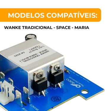 Imagem de Placa Lavadora Wanke Tradicional Space Maria 7220071 único