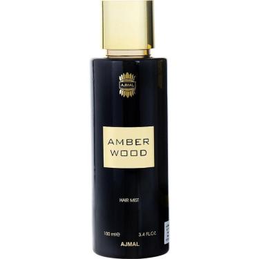 Imagem de Água De Cheiro Unisex Ajmal Amber Wood Para O Cabelo 100 Ml