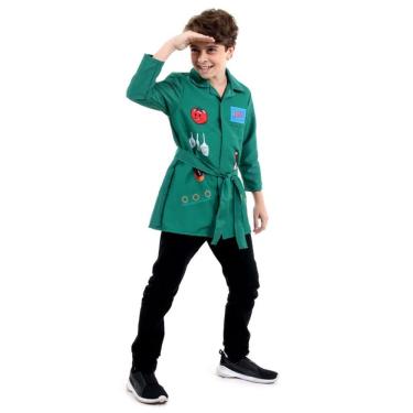 Imagem de Fantasia Dpa Verde Pippo Infantil Tamanho G