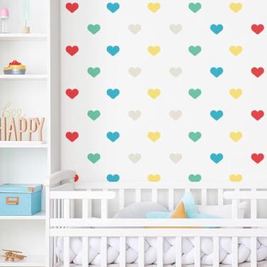Imagem de Adesivo Infantil Colorido Lavável Seguro Fácil Aplicação Ideal Para Quarto Bebê Criança Menino Menina Área Kids