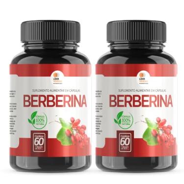Imagem de Berberina 500mg – Suplemento Alimentar em Cápsulas (60 cáps) - 2 potes