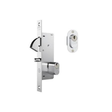 Imagem de Fechadura Porta De Correr Stam 26.5mm Externa 940 Inox Escovado - STAM