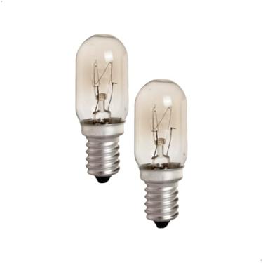 Imagem de Kit 2 Lâmpadas Incandescentes 110V 25W E17 Forno Fogão Geladeira Micro-ondas - Tem Luz | G-Light