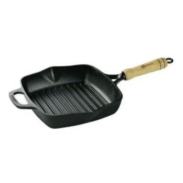 Imagem de Frigideira grelhada quadrada de ferro gourmet santana