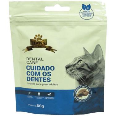 Imagem de Snacks Hana Healthy Life Dental Care Para Gatos Adultos 60g