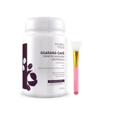 Imagem de Creme De Massagem Hiperêmico Guaraná Café Kg - Extratos Da Terra