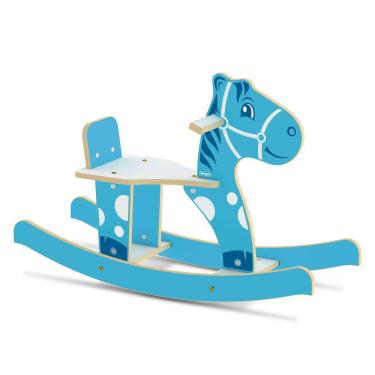 Imagem de Gangorra Cavalinho Junges Madeira - Azul