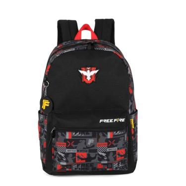 Imagem de Mochila Escolar de Costas Free-Fire Game Meninos Juvenil