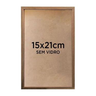 Imagem de Moldura Quadro Caixa 3cm A5 15x21cm Foto Poster Ilustração - Várias Co