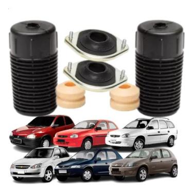 Imagem de Kit Batente Coxim Amortecedor Dianteiro Axios Corsa Celta Classic Pris