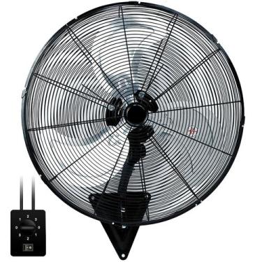 Imagem de Ventilador de parede Bestronair 60cm oscilante de 3 velocidades verde