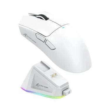 Imagem de Mouse Gamer Ultra-Leve Hot Attack Shark X11 Bluetooth Com Modo Triplo 
