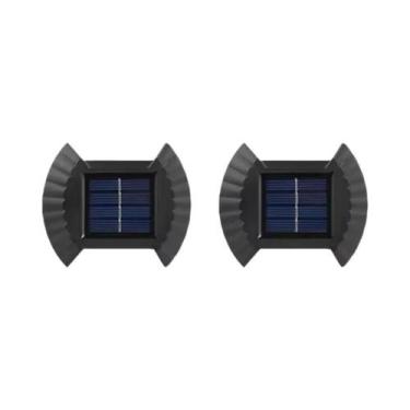 Imagem de Lâmpada Solar De Parede À Prova d'Água LED 4 PEÇAS Para Jardim, Pátio,