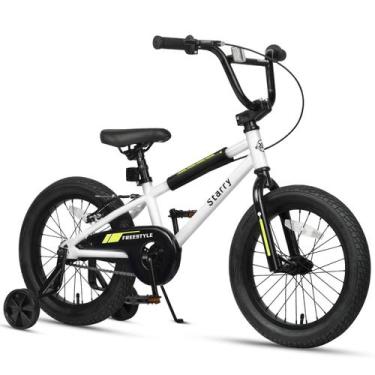 Imagem de Bicicleta cubsala BMX Infantil 16" com Rodinhas de Treinamento Branca