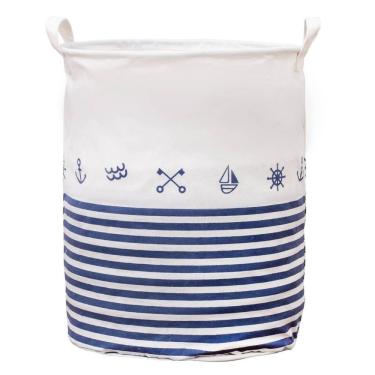 Imagem de Cesto Organizador Com Sustentação 35X45Cm Azul Naval