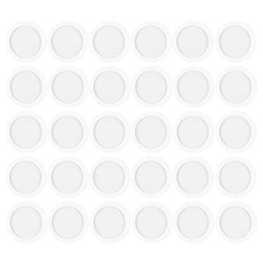 Imagem de Qudai 30 peças Kazoo Diafragmas Flauta Diafragmas Kazoo Membrana Plástico Instrumentos Musicais Acessórios