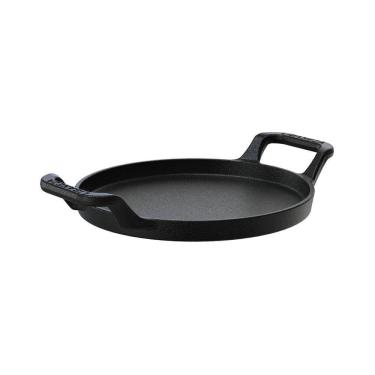 Imagem de Bifeteira Redonda Alça Ferro Fundido Servir Porção 22cm