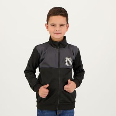 Imagem de Jaqueta Santos Graph Infantil Preta