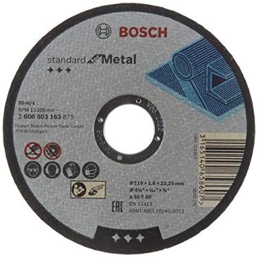 Imagem de Bosch Disco De Corte Standard For Metal 115X1 6Mm Reto