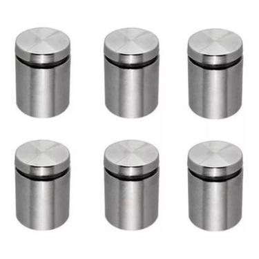 Imagem de Prolongador Inox 19X25Mm Vidro Madeira Esc/Pol Kit4 Unid