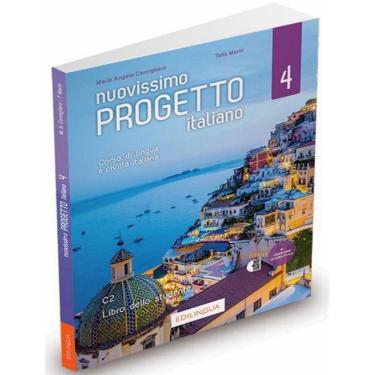 Imagem de Nuovissimo Progetto Italiano 4 (C2) - Libro Dello Studente + Cd Audio Mp3