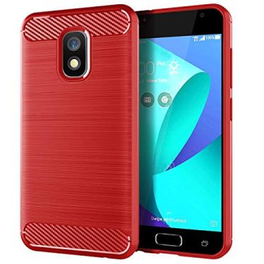 Imagem de Capa ASUS ZenFone V Live, com sensação suave, proteção total, anti-arranhões e impressões digitais + capa de celular resistente a arranhões para ASUS ZenFone V Live