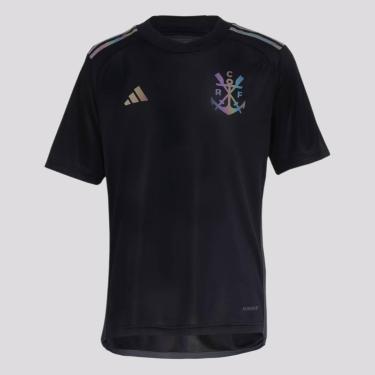 Imagem de Camisa Adidas Flamengo III 2023 Juvenil-Unissex