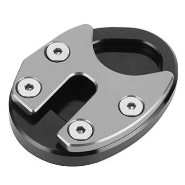 Imagem de Placa de Extensão de Suporte de Motocicleta de Liga de Alumínio, Estacionamento Estável para SYM MAXSYM TL500 2019-2020 (Cinza)