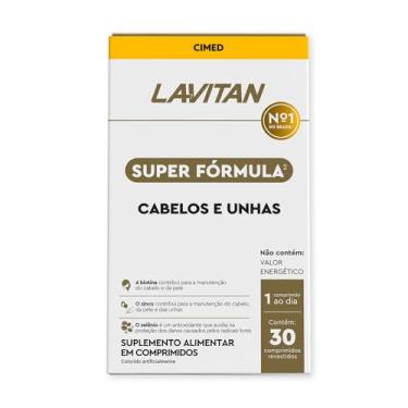 Imagem de LAVITAN Super Fórmula Vitamina Cabelos Unhas 30 comprimidos