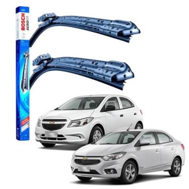 Imagem de Par Palheta Dianteira Bosch Aerofit Onix Prisma 12 Em Diante - BOSCH P