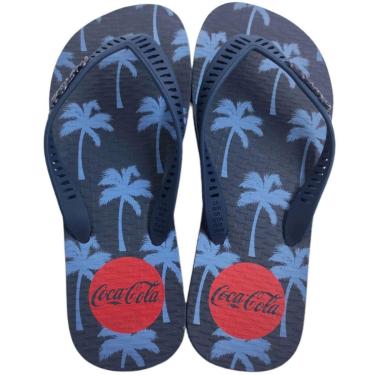 Imagem de Chinelo de Dedo Masculino Casual Dia a Dia Borracha Coca Cola Cotati Cc4065-Masculino