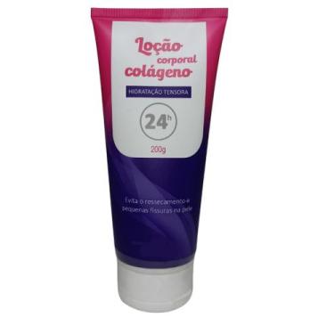 Imagem de Loção Hidratante Corporal Colágeno Anti Estrias Ressecamento e Flacide